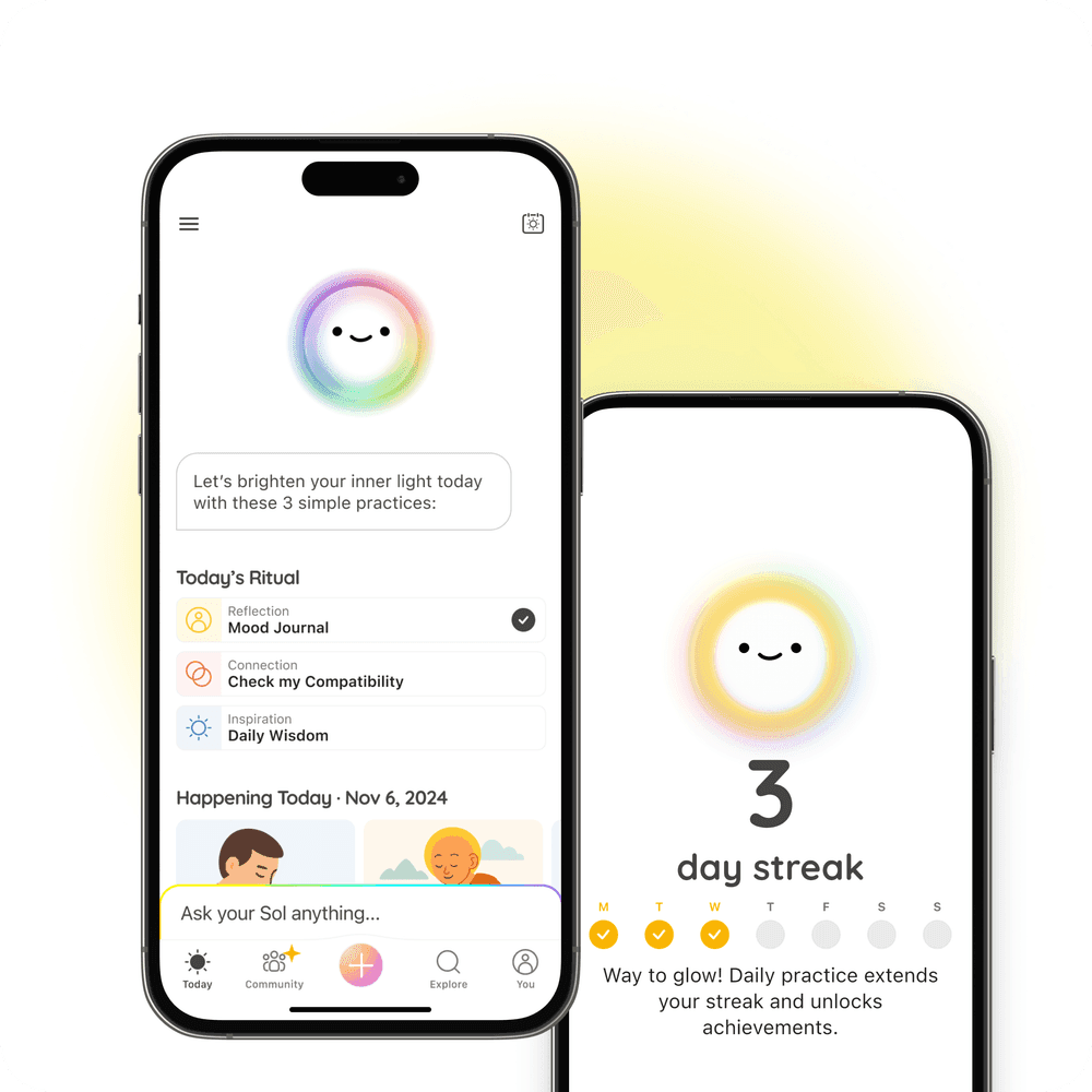 Find inner clarity in the Sol app